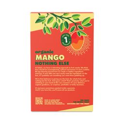 Organic Fruit Gummies, Mango, Snack Pack