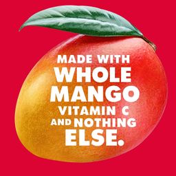 Organic Fruit Gummies, Mango, Snack Pack
