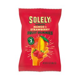 Organic Fruit Gummies Snack Pack, Mango & Strawberry