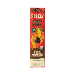 Organic Fruit Jerky, Mango & Dark Chocolate, Snack Pack