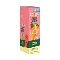 Organic Fruit Jerky, Mango & Guava, Snack Pack