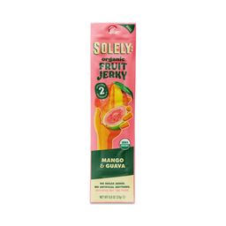 Organic Fruit Jerky, Mango & Guava, Snack Pack