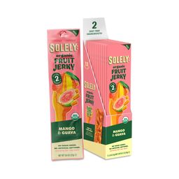 Organic Fruit Jerky, Mango & Guava, Snack Pack