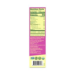 Organic Fruit Jerky, Mango & Passion Fruit, Snack Pack
