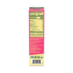 Organic Fruit Jerky, Mango & Raspberry, Snack Pack