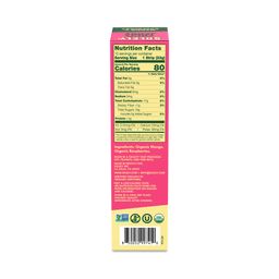 Organic Fruit Jerky, Mango & Raspberry, Snack Pack