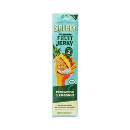 Organic Fruit Jerky, Pineapple & Coconut, Snack Pack