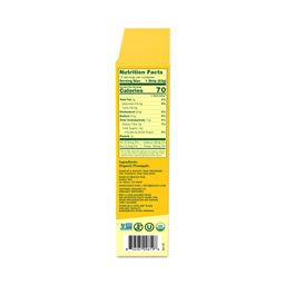 Organic Fruit Jerky, Pineapple, Snack Pack