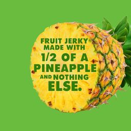 Organic Fruit Jerky, Pineapple, Snack Pack