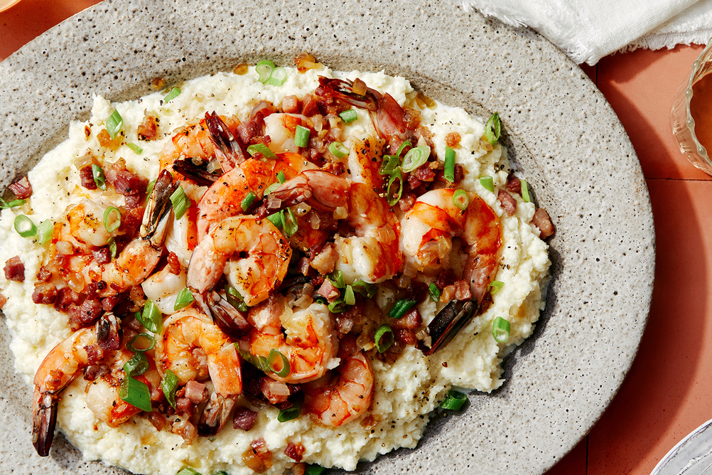 Shrimp & Cauliflower "Grits" Shopping List Thrive Market