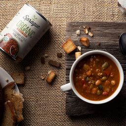 Organic Soup, Tuscany Style Minestrone