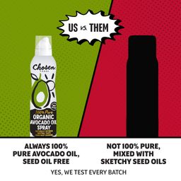 100% Pure Organic Avocado Oil Spray