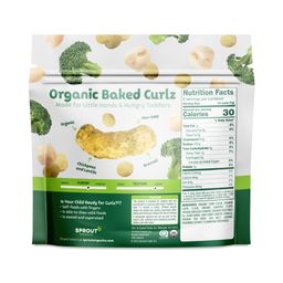 Curlz Baked Snack, Broccoli