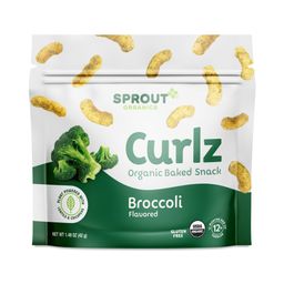 Curlz Baked Snack, Broccoli