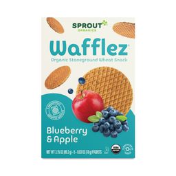 Wafflez Stoneground Wheat Snack, Blueberry & Apple