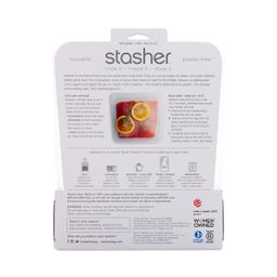 Reusable Silicone Half Gallon Bag, Clear