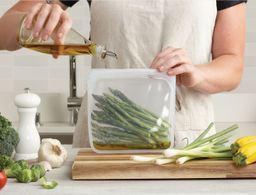 Reusable Silicone Sandwich Bag, Clear