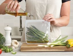 Reusable Silicone Sandwich Bag, Clear