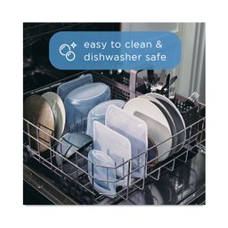Reusable Silicone Sandwich Bag, Deep Ocean