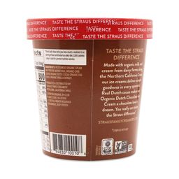Organic Ice Cream Pint, Dutch Chocolate