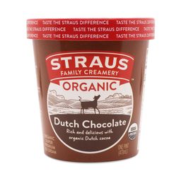 Organic Ice Cream Pint, Dutch Chocolate