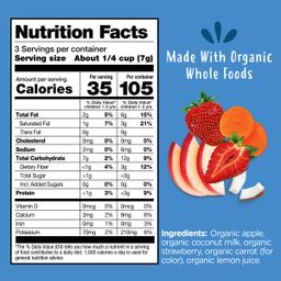 Organic Fruit Bites, Sweet Strawberry