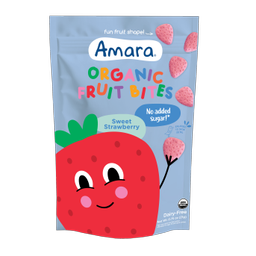 Organic Fruit Bites, Sweet Strawberry