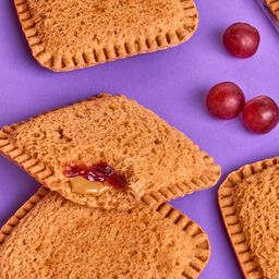 Jammies, Sunflower Seed Butter & Grape Jelly Sandwich
