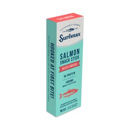 Salmon Snack Sticks, Beech Smoked