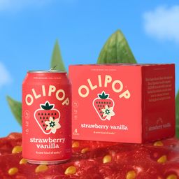 Prebiotic Soda, Strawberry Vanilla