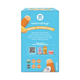 Dairy-Free Fruit Pops, Oranges & Cream