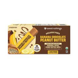 Organic Pops, Banana Chocolate Peanut Butter