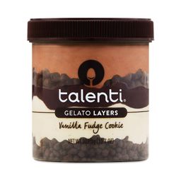 Gelato Layers, Vanilla Fudge Cookie