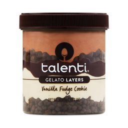 Gelato Layers, Vanilla Fudge Cookie