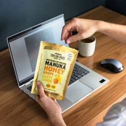 Manuka Honey Drops UMF10+, Zesty Lemon