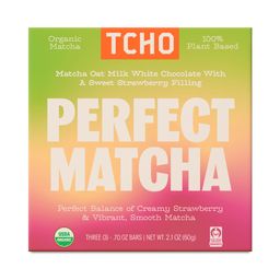 Oat Milk White Chocolate, Perfect Matcha
