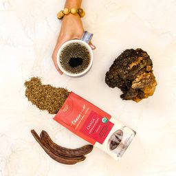 Mushroom Herbal Coffee, Chaga Ashwagandha Butterscotch Cream