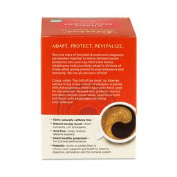 Mushroom Herbal Tea, Chaga Ashwagandha Butterscotch Cream
