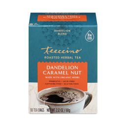Roasted Herbal Tea, Dandelion Caramel Nut