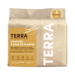 Plant-Based Diapers, Size 2 Infant