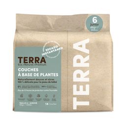 Plant-Based Diapers, Size 6 Junior