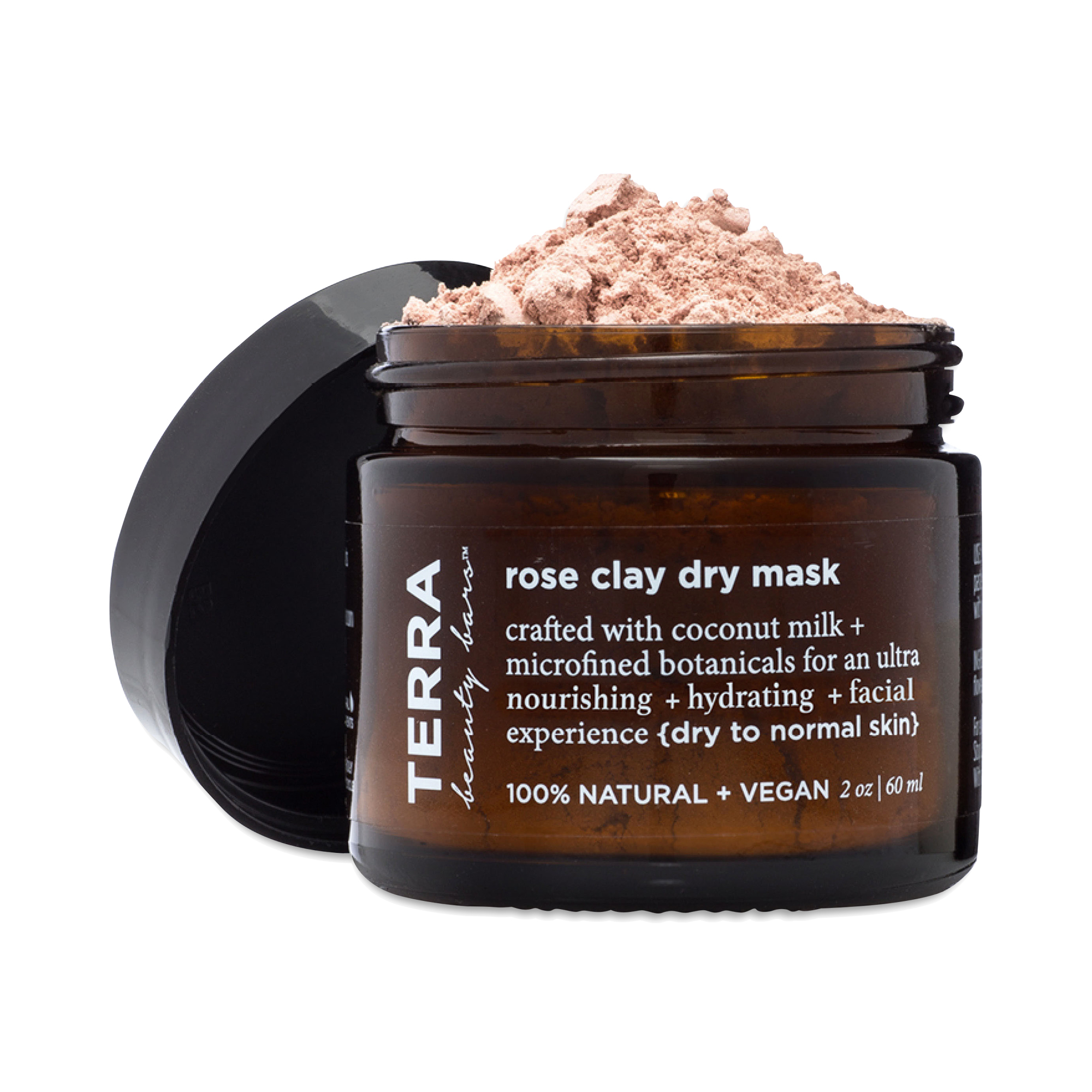 Terra Beauty Bars Rose Coconut Clay Dry Mask Thrive Market