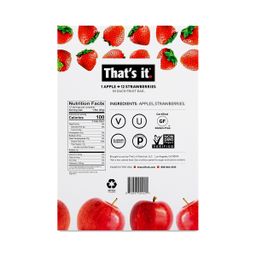 Fruit Bars, Apple and Strawberry
