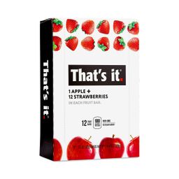 Fruit Bars, Apple and Strawberry