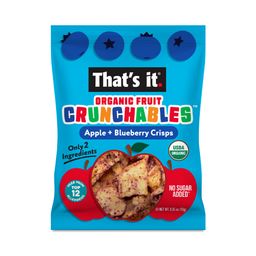 Fruit Crunchables, Apple & Blueberry Crisps