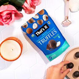 Organic Dark Chocolate Truffles, Coconut Date
