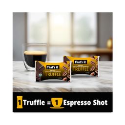 Organic Dark Chocolate Truffles, Espresso