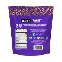 Organic Energy Mini Bars, Mocha Coffee