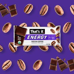 Organic Energy Mini Bars, Mocha Coffee
