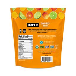 Organic Mini Energy Bars, Mango Lime Blends